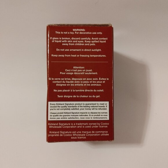 CUTE Kirkland PENGUIN Waterglobe Ornament Water Globe Christmas Ornament Costco - Picture 5 of 6